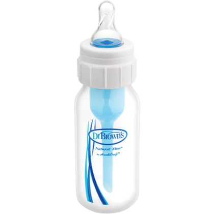 60 ml. Natural Flow buteliukas su žind. neišneš.