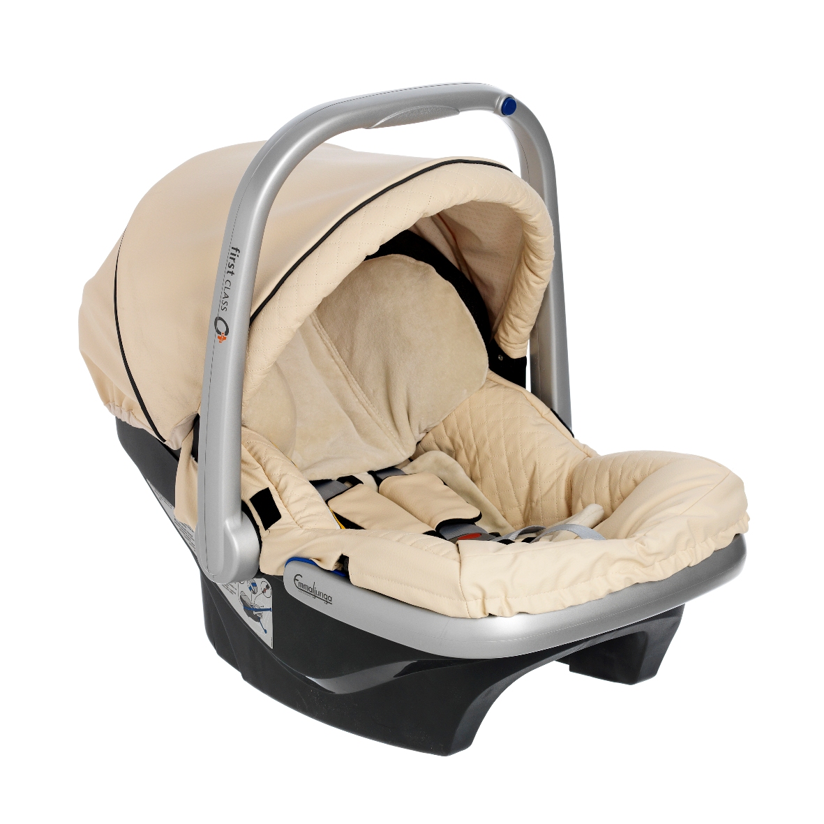 Automobilinė kėdutė FIRST CLASS 0+ VANILLA LEATHERETTE Automobilinė kėdutė FIRST CLASS 0+ VANILLA LEATHERETTE