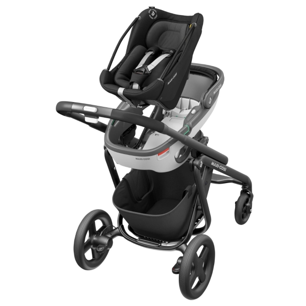 Automobilinė kėdutė Maxi Cosi CORAL ESSENTIAL BLACK