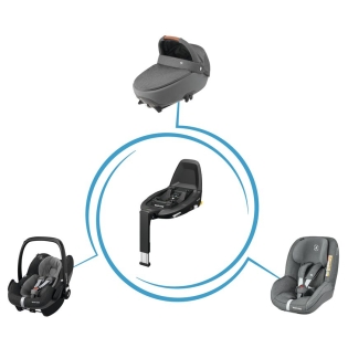 Automobilinė kėdutė Maxi Cosi PebblePro Sparkling Grey