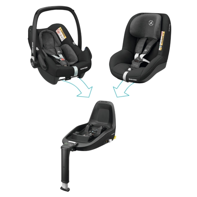 Automobilinė kėdutė Maxi Cosi Rock Nomad black