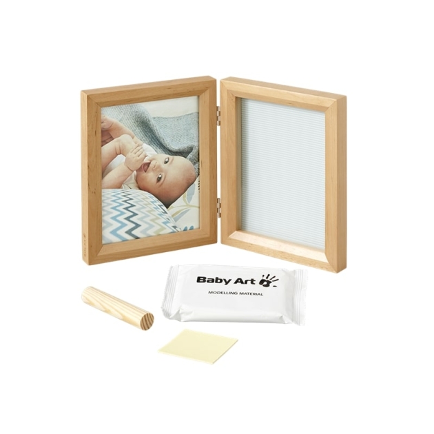 BABY ART dvigubas stačiakampis nuotraukos rėmelis su įspaudu HONEY