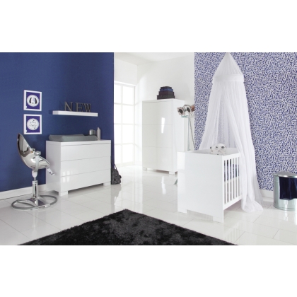 Baldų komplektas Brilliant White Glossy