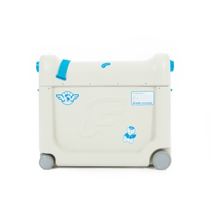 BedBox vaikiškas lagaminas - lovelė JetKids, mėlynas