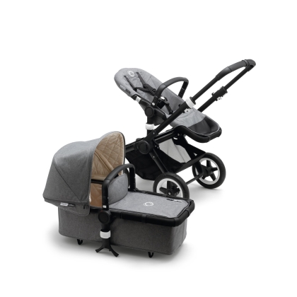 BUGABOO Buffalo komplektas 2 in 1 Classic+ Collection Grey Melange