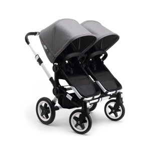 Bugaboo Donkey+ (pasirenkamas ALU arba BLACK rėmas) PAMETINUKAMS 2 in 1