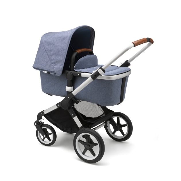 BUGABOO Fox komplektas ALU/BLUE MELANGE
