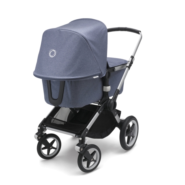 BUGABOO Fox komplektas ALU/BLUE MELANGE