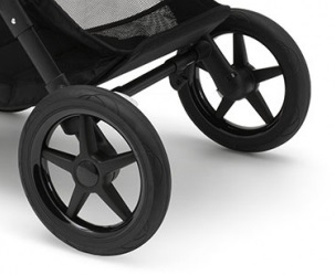 BUGABOO Fox ratų gaubteliai GLOSSY BLACK kolekcija PREMIUM BUGABOO Fox ratų gaubteliai GLOSSY BLACK kolekcija PREMIUM