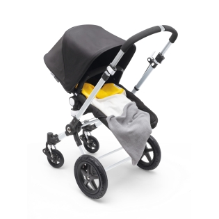 BUGABOO uni./aks. Light medvilnės antklodė BRIGHT YELLOW MULTI