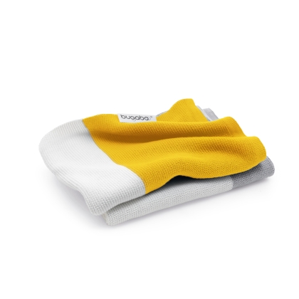 BUGABOO uni./aks. Light medvilnės antklodė BRIGHT YELLOW MULTI