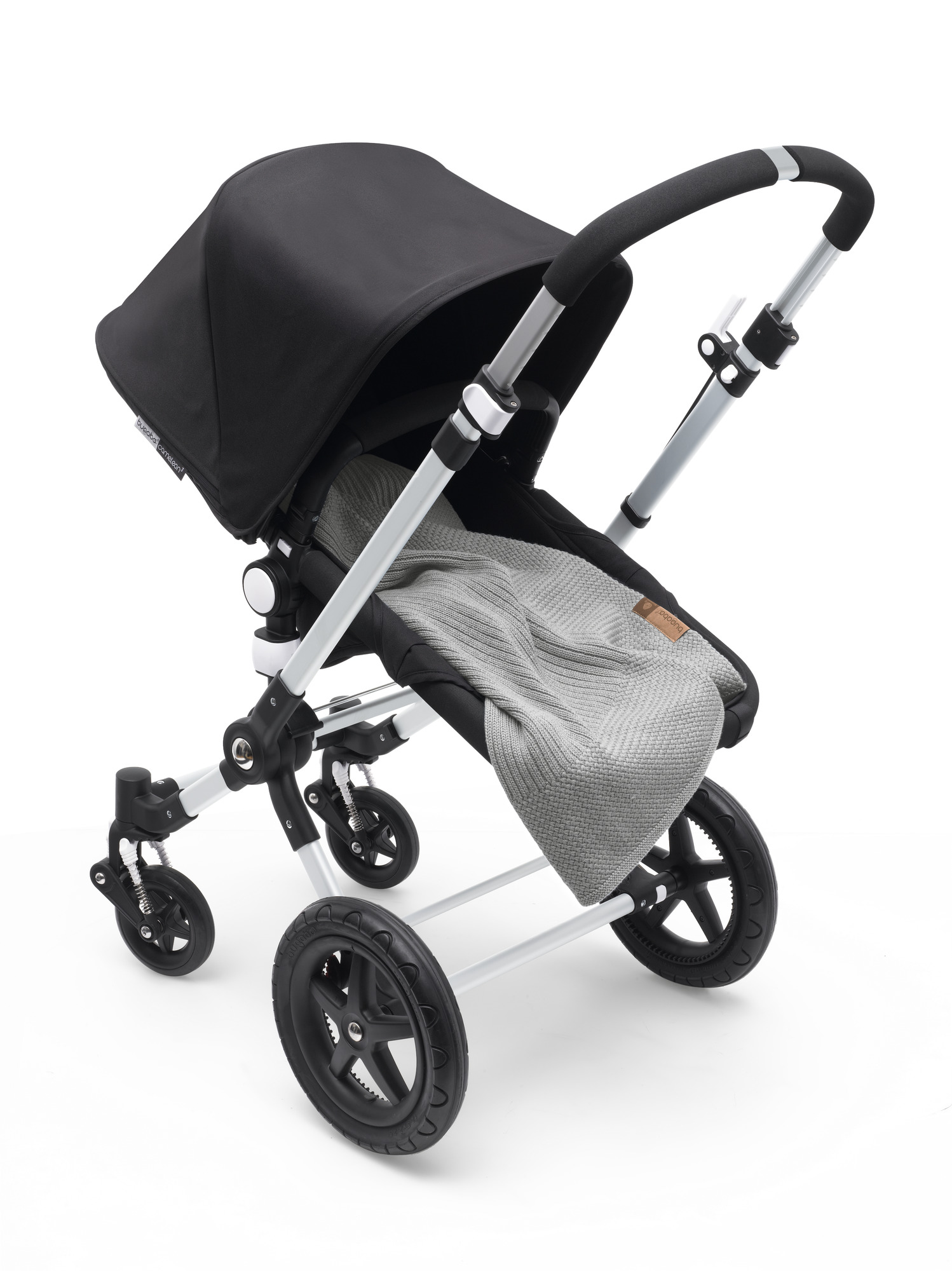 BUGABOO uni./aks. minkšta vilnos antklodė light Grey Melange BUGABOO uni./aks. minkšta vilnos antklodė light Grey Melange