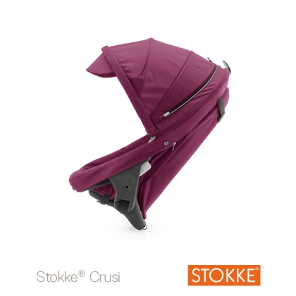 Crusi papildoma sėdima dalis (kompl. Adapteris) sėdima dalis tinka STOKKE Scoot V1 Purple