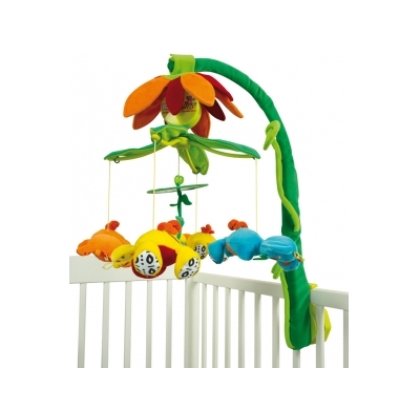 Karusele JUNGLE MUSICAL MOBILE GREEN