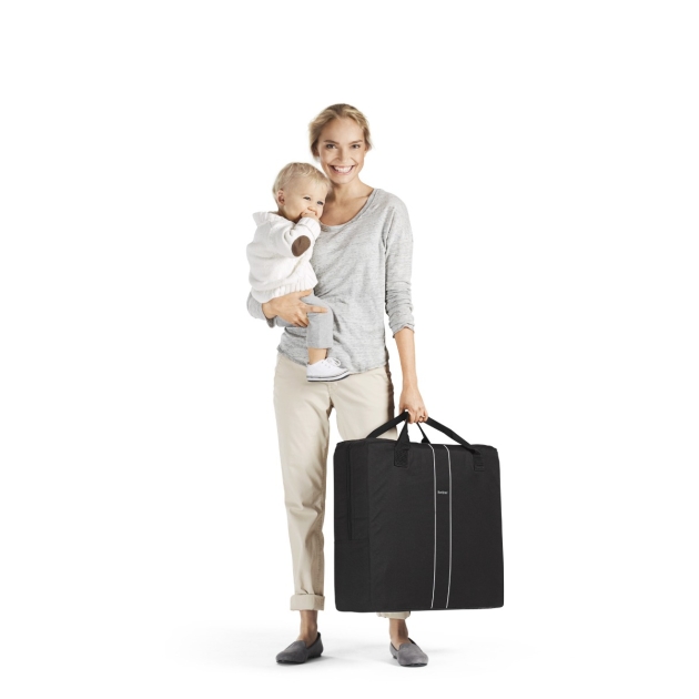 Kelioninė lovytė BabyBjorn Light Black