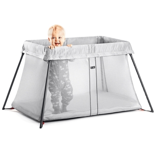 Kelioninė lovytė BabyBjorn Silver
