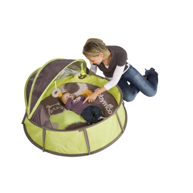 Kelioninė palapinė PLAYPEN GREEN / BROWN