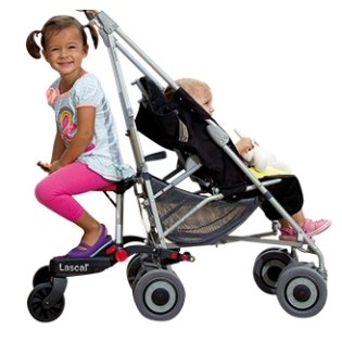 Lascal platformos kėdutė Buggy Board Saddle MAXI Red