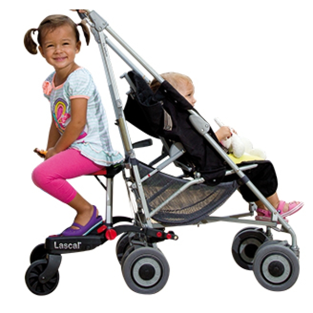 Lascal platformos kėdutė Buggy Board Saddle MAXI Red