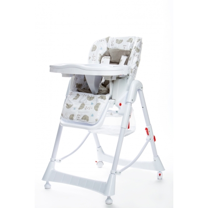 Maitinimo kėdė Spotty - Teddy BEIGE