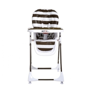 Maitinimo kėdė Yuki2/Brown Stripe