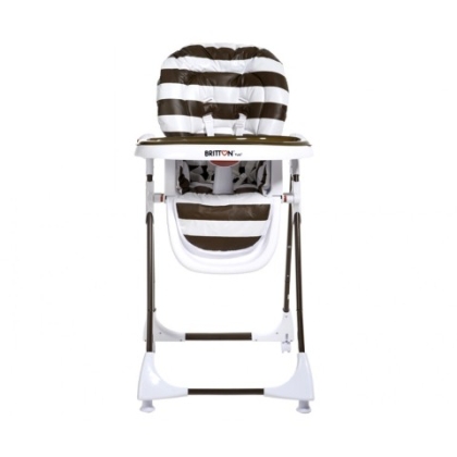 Maitinimo kėdė Yuki2/Brown Stripe