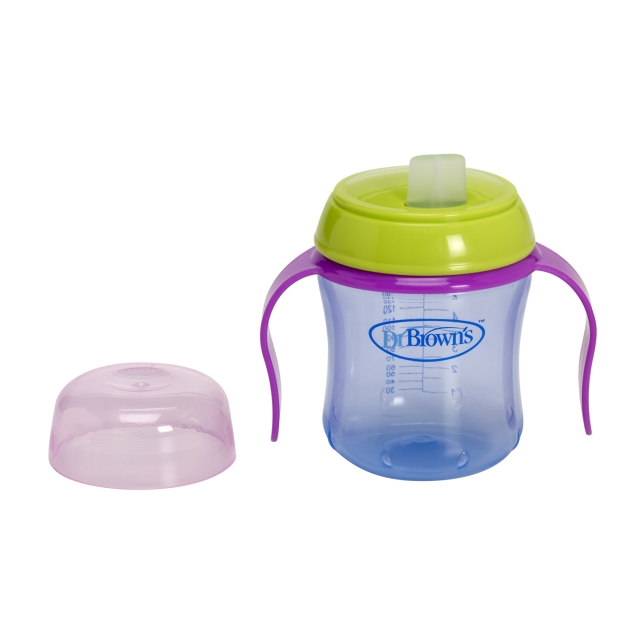Mokomasis puodelis, 180 ml. minkštu snapeliu