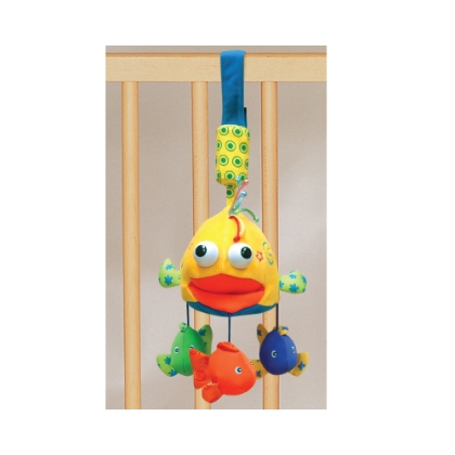 Multi Use Hang N Clip Toy (Whale)