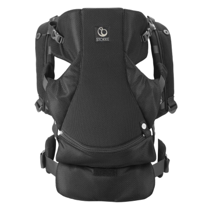 Stokke MyCarrier nešyklė (naudojimui priekyje ir ant nugaros) BLACK Mesh