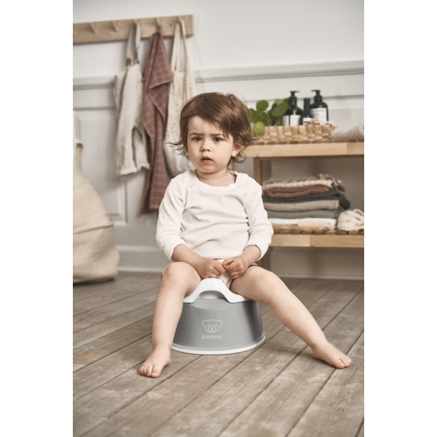 Naktipuodis Baby Bjorn Smart Potty Grey White