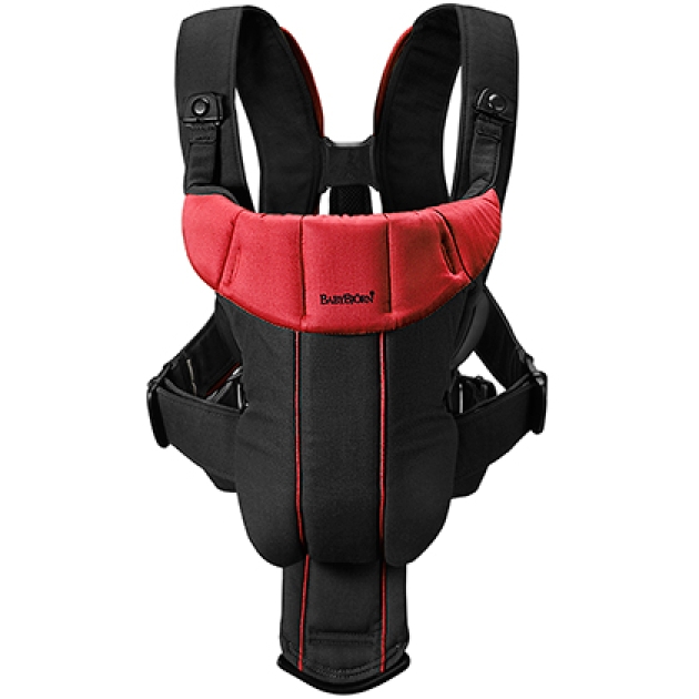 Nešioklė BABY CARIER ACTIVE BLACK/RED