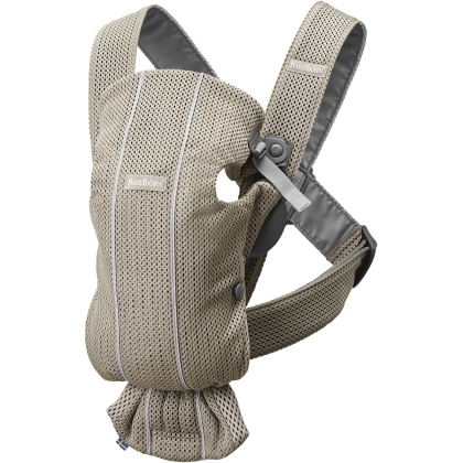 Nešioklė BabyBjorn MINI GREIGE MESH