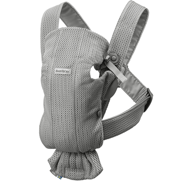 Nešioklė BabyBjorn MINI GREY MESH