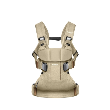 Nešioklė BabyBjorn ONE BIRCHWOOD BEIGE COTTON