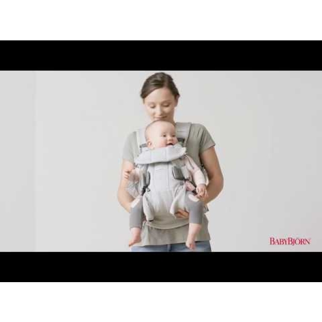 Nešioklė BabyBjorn ONE DOVE BLUE/CONFETTI COTTON
