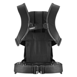 Nešioklė BabyBjorn We BLACK Coton Mix