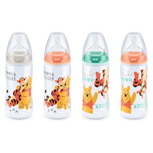 NUK Disney FC+ polipropileno buteliukas 300ml su silikoniniu žinduku M Nr.1