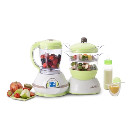 NUTRIBABY VIRTUVINIS KOMBAINAS GREEN/BROWN