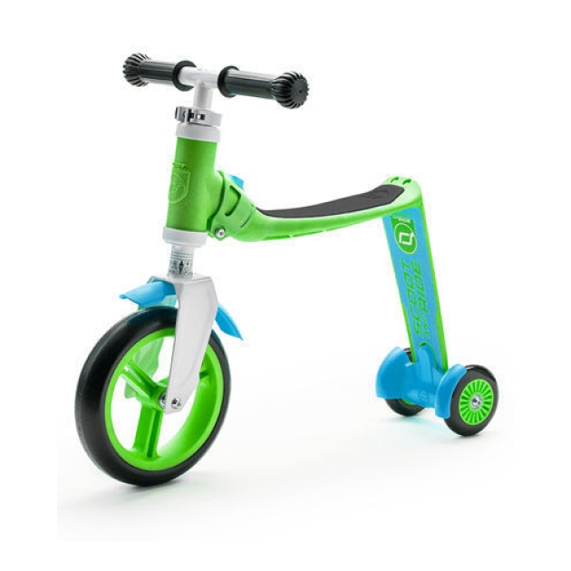 Paspirtukas / Balansinis dviratis Scoot and Ride Highwaybaby+ Green/Blue
