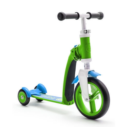 Paspirtukas / Balansinis dviratis Scoot and Ride Highwaybaby+ Green/Blue