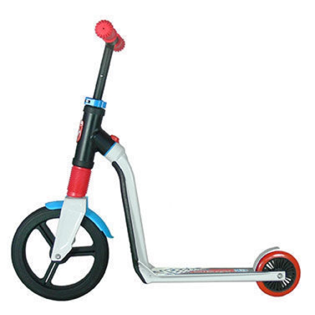 Paspirtukas / Balansinis dviratis Scoot and Ride HighwayFreak balta / raudona / mėlyna