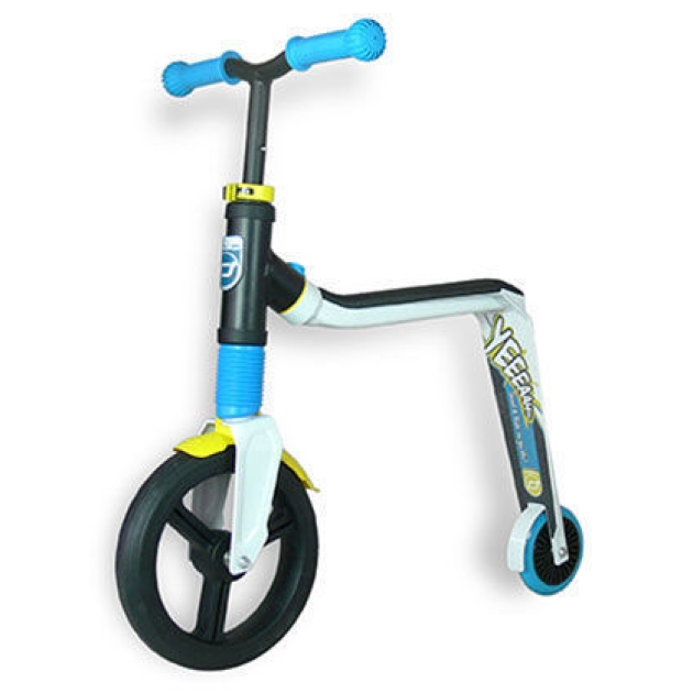 Paspirtukas / Balansinis dviratis Scoot and Ride Highwayfreak WHITE/blue/yellow