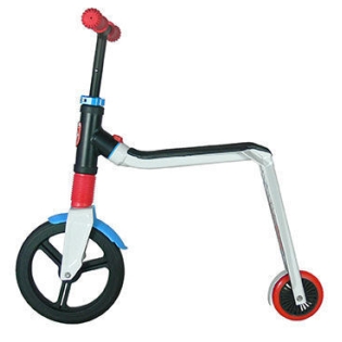 Paspirtukas / Balansinis dviratis Scoot and Ride Highwayfreak WHITE/red/blue