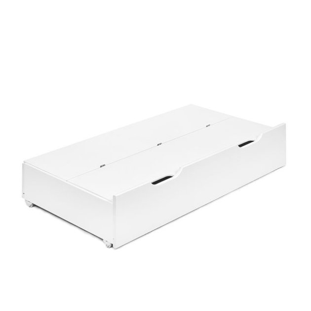 Patalynės dėžė Yappy Smart WHITE (universali, tinka 60×120 cm lovoms)