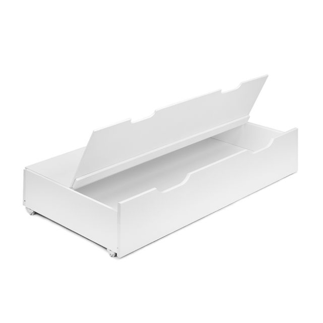 Patalynės dėžė Yappy Smart WHITE (universali, tinka 60×120 cm lovoms)