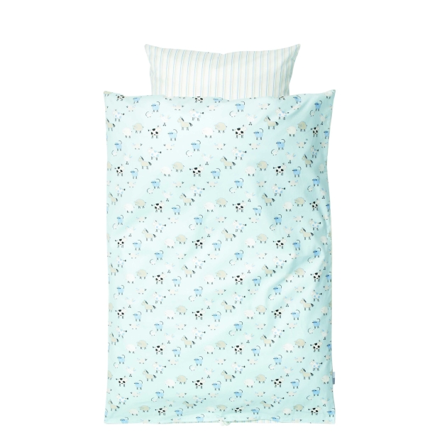 Patalynės komplektas JUNIOR FARM Light Blue