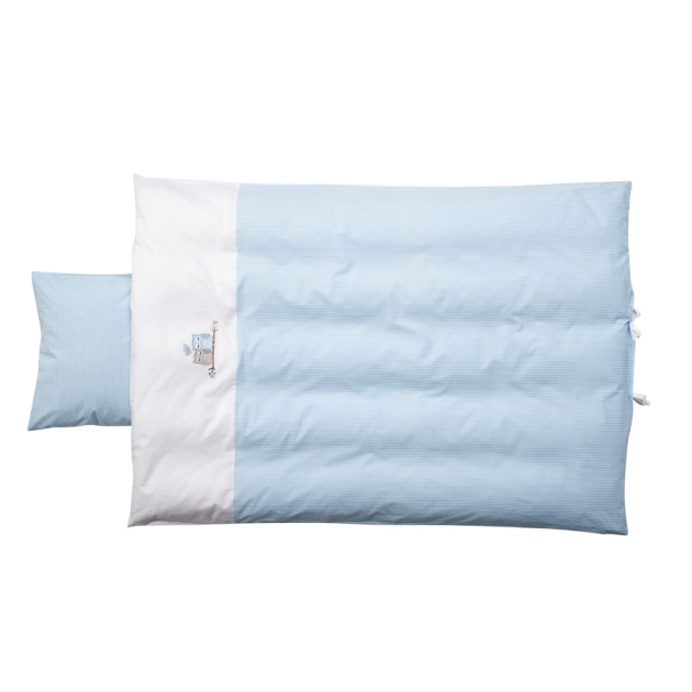 Patalynės komplektas JUNIOR Love Birds Baby Blue 100x140 / 40x45
