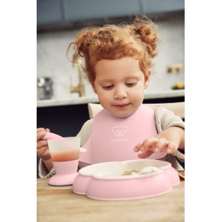 Pietu įndų komplektas BabyBjorn Powder PINK