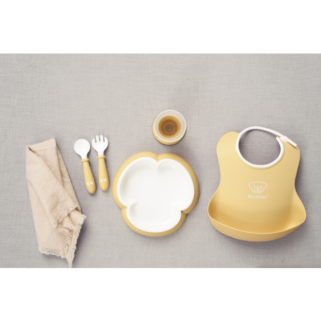 Pietu įndų komplektas BabyBjorn Powder Yellow