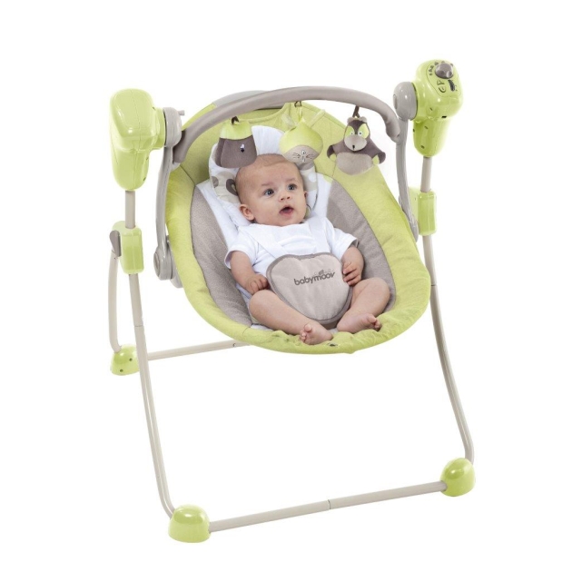 Poilsio kėdutė BUBBLE SWING ALMOND/TAUPE